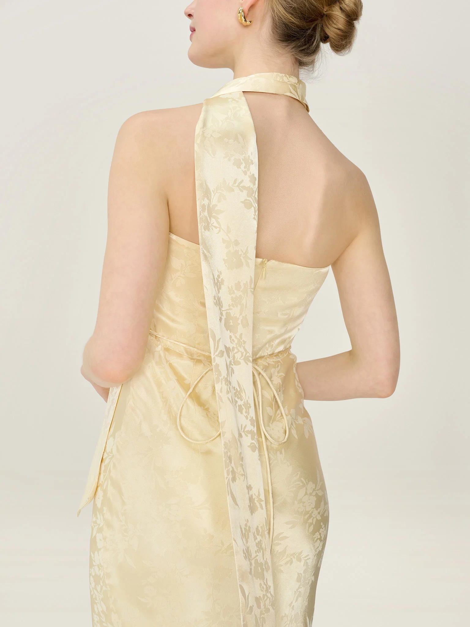 Scarlett Scarf in Double Cream - Image 5