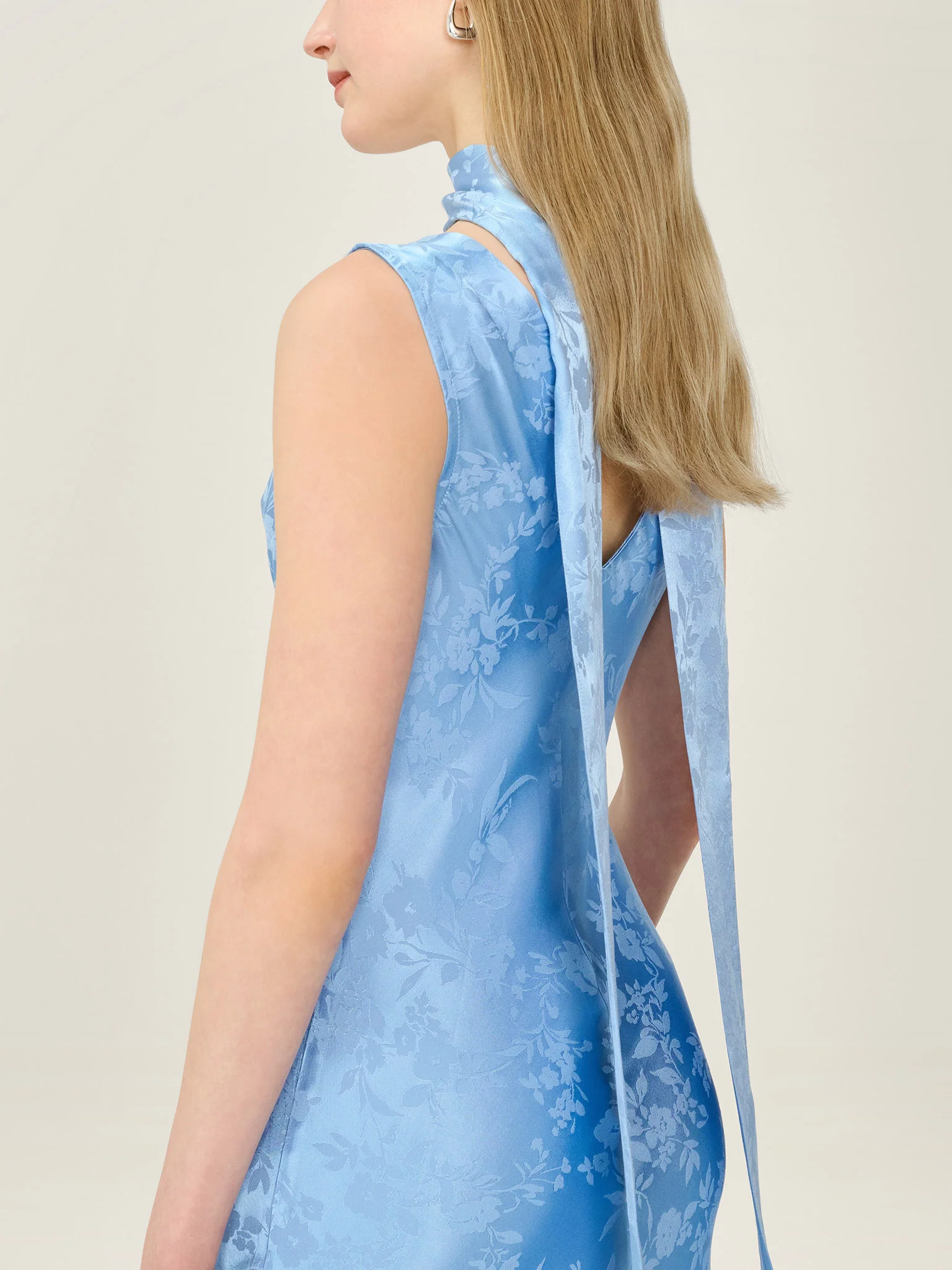Scarlett Scarf in Vista Blue - Image 3