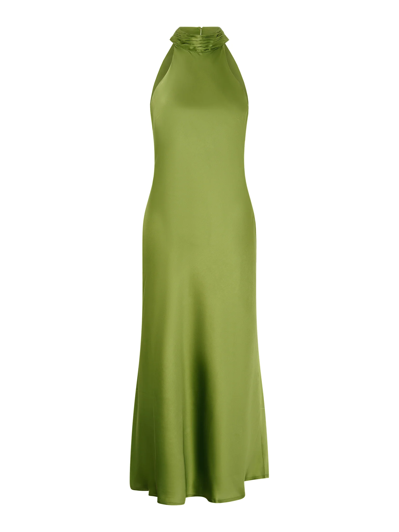 Seychelles Drape Back Detail Dress in Sage - Image 5