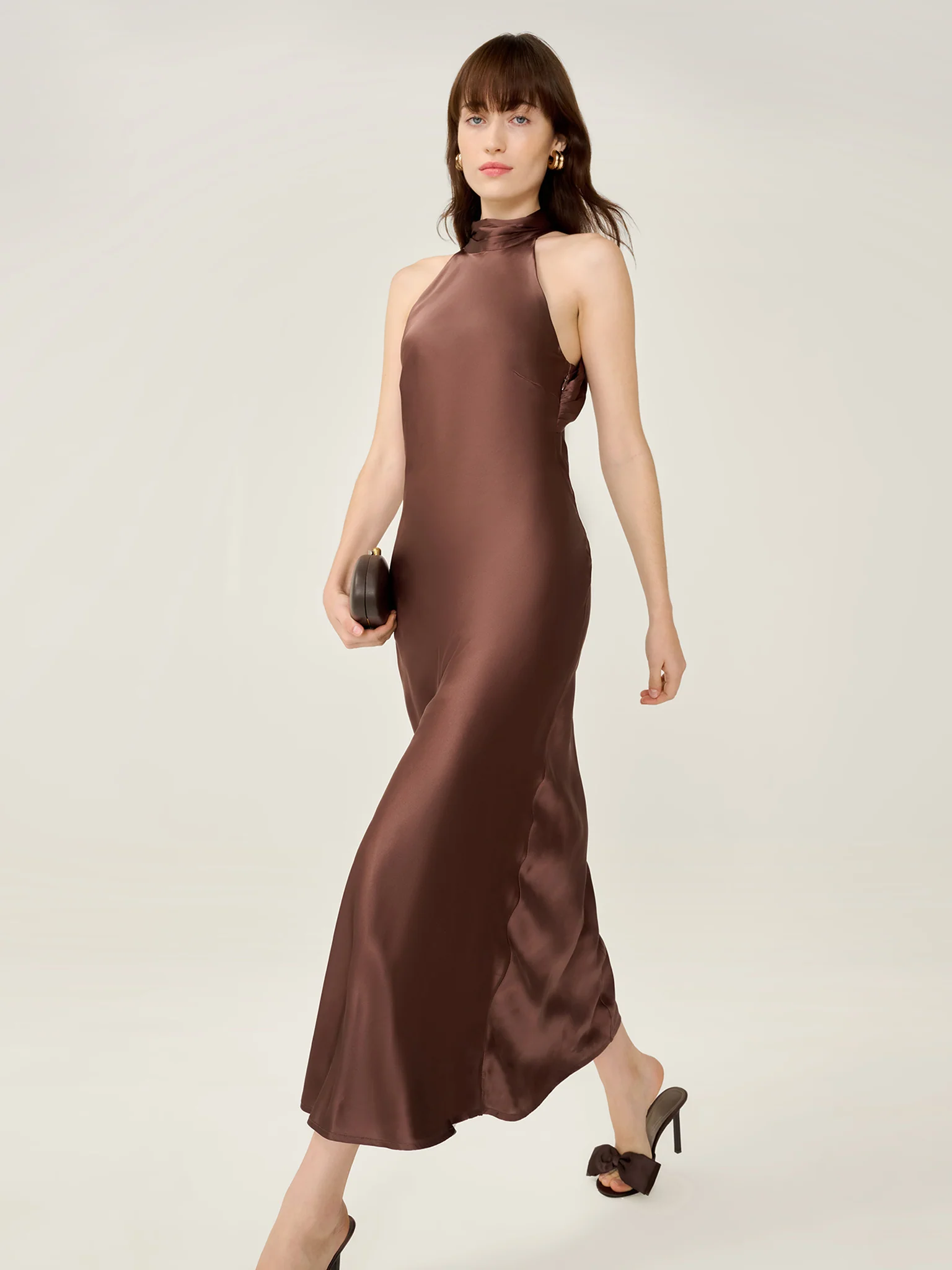 Seychelles Dress in Chocolate - Image 6