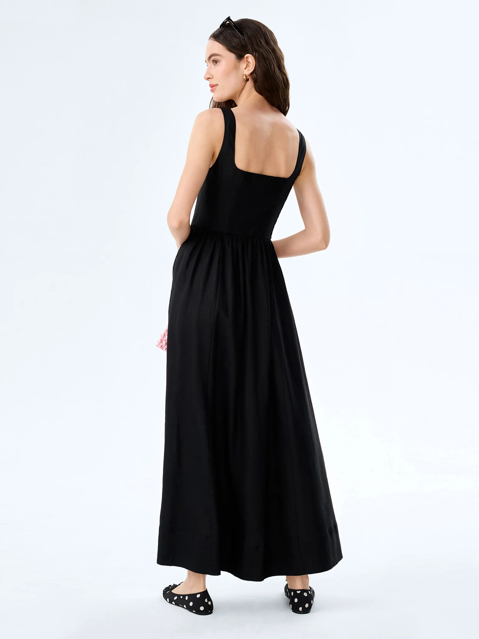 Suri Dress in Black - Image 3