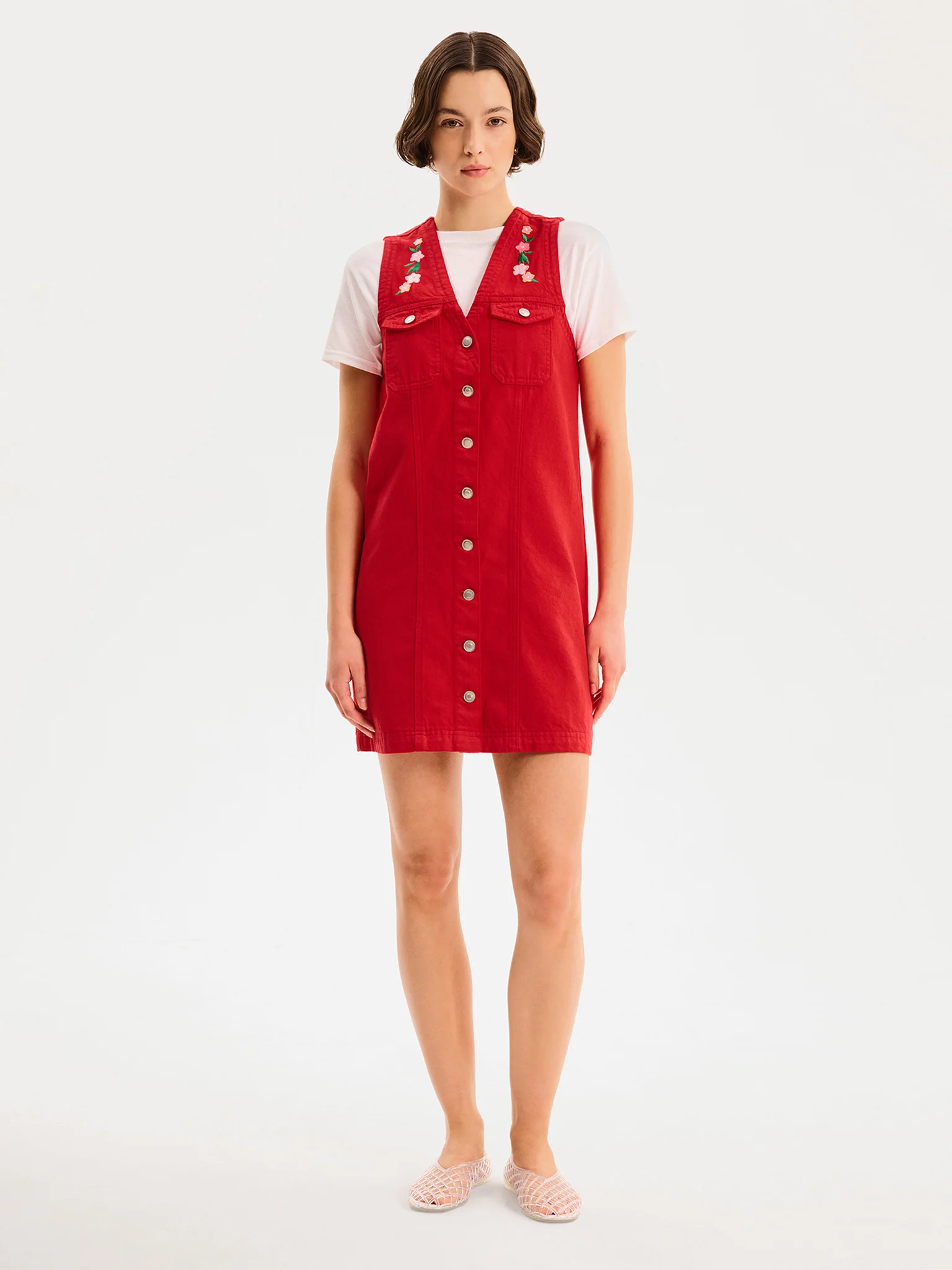 Talula Dress in Red - Image 5