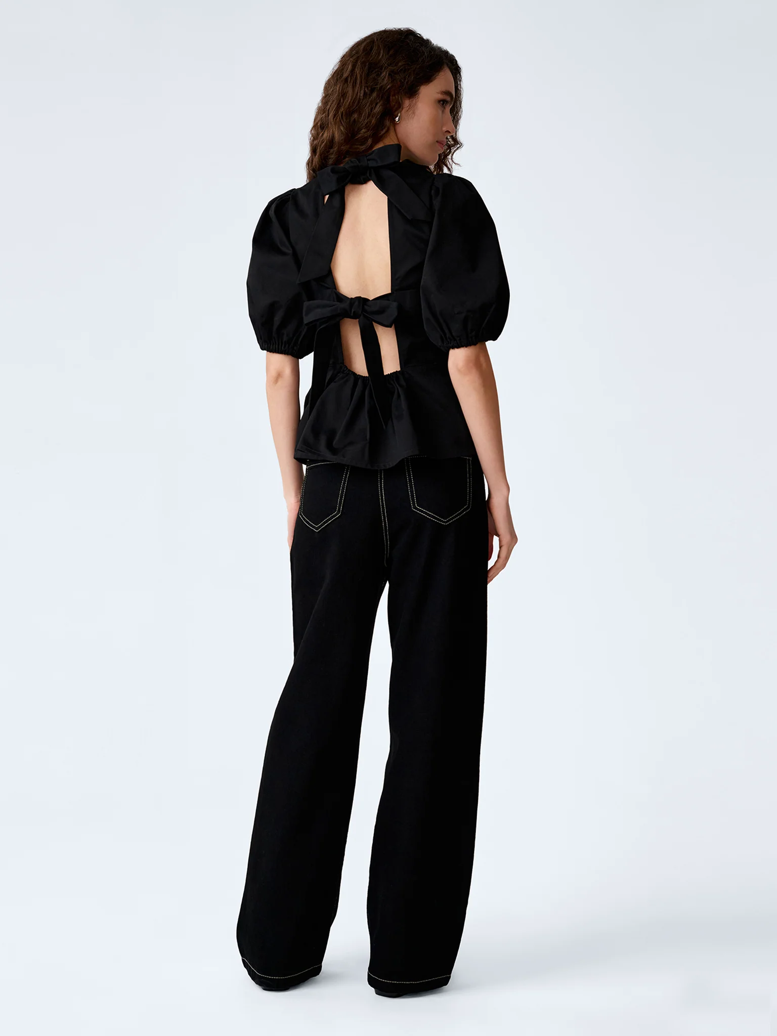 Tiana Top in Black - Image 2
