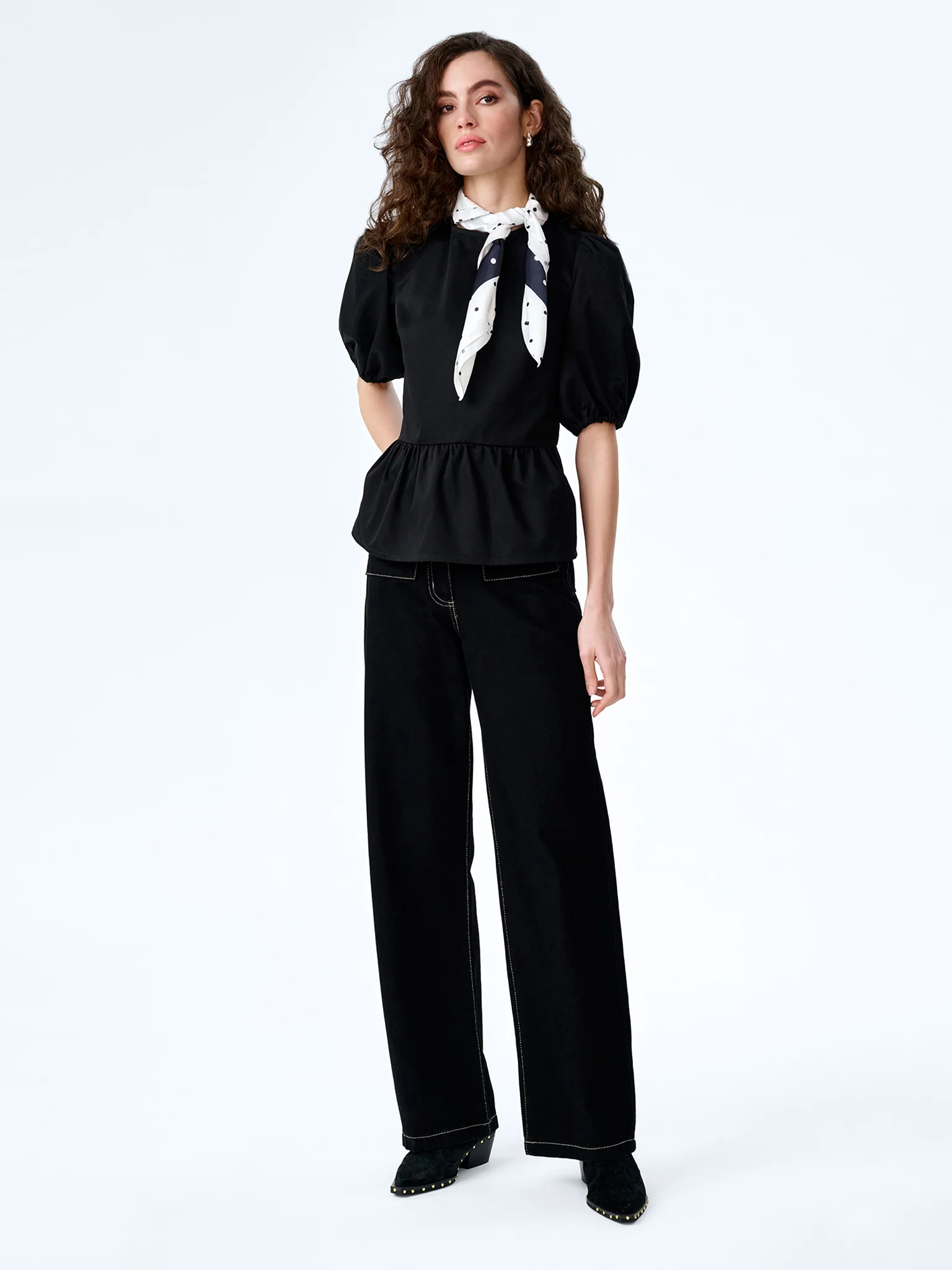 Tiana Top in Black - Image 6