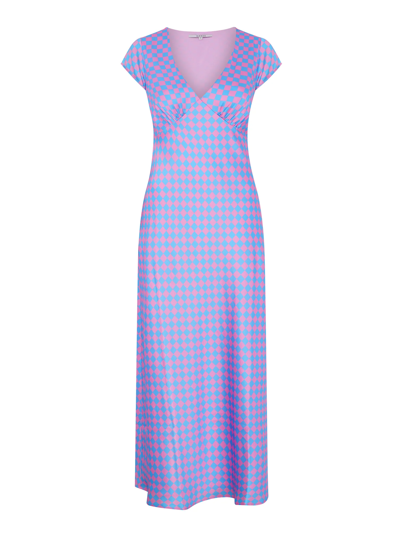 Woolf Dress in Chequerboard Print - Image 5